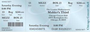 Concert Ticket 03