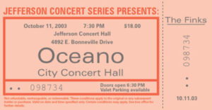 Concert Ticket 04