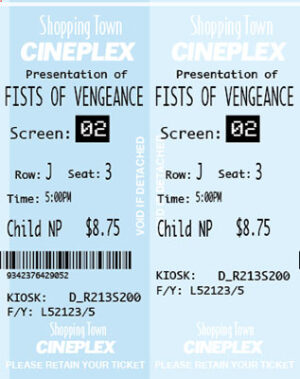 Movie Ticket 01