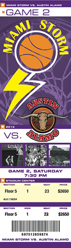 Basketball Ticket 02