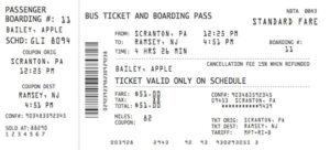Bus Ticket