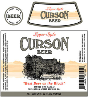 Beer - Curson Bottle - 1980s