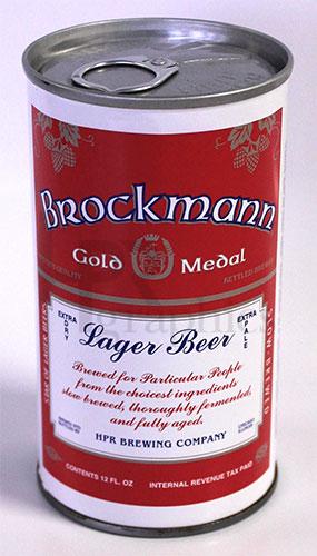 Beer - Brockmann Can - 1960s