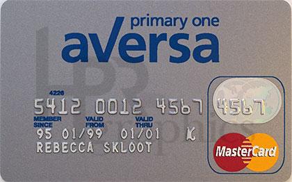 Credit Card - Aversa Primary One - 1999