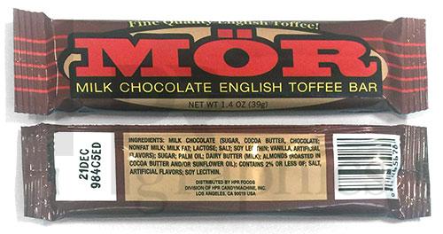 Candy - MOR English Toffee Bar - 1988