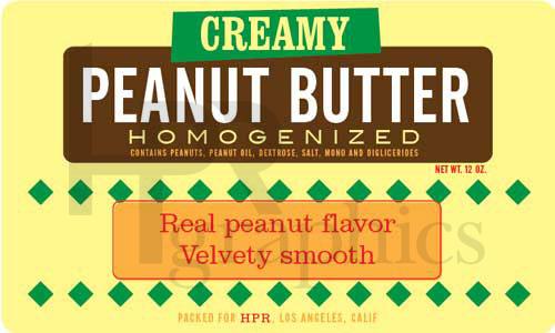 Peanut Butter - 1960s