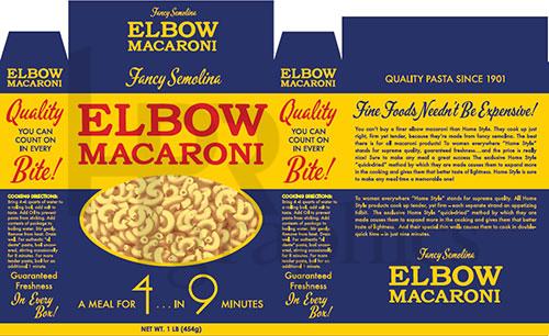 Elbow Macaroni - 1940s
