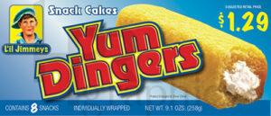 Yum Dingers Snack Cakes - 1990s