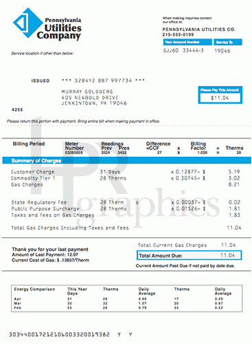 Bill - Utility - 1980s