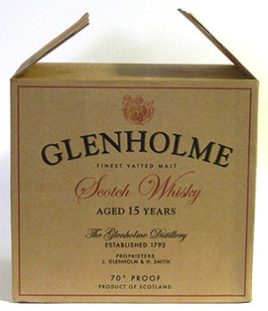 Liquor - Glenholme Scotch Box - 1960s