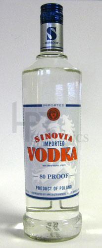 Liquor - Sinovia Vodka - 1960s