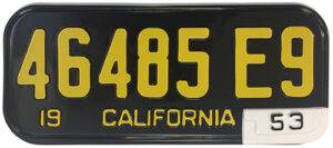 California - 1953