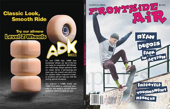 Magazine - Frontside Air - 1985