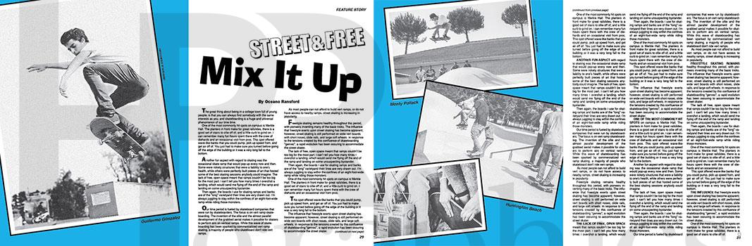 Magazine - Frontside Air - Interior - 1985