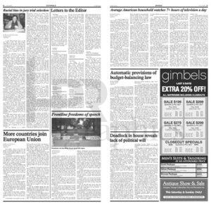 Newspaper - Star Current - Interior - 1980s - 02