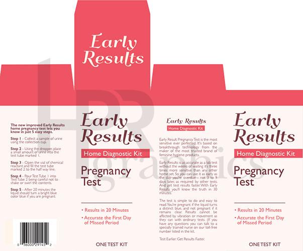 Early Results - Pregnancy Test - 1980s