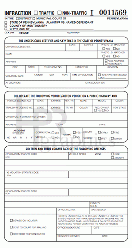 Ticket - Traffic - 1980s