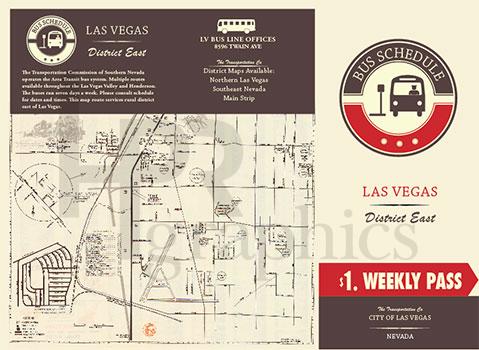 Bus Schedule - 1960s