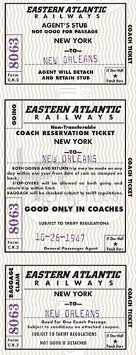 Ticket - Train - 1940s