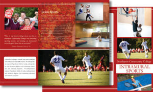 Southport Community College - Intramural Sports Brochure