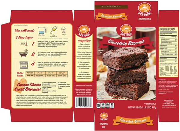 Chocolate Brownie Cake Mix