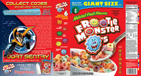 Cereal - Frootie Monster Os - Giant