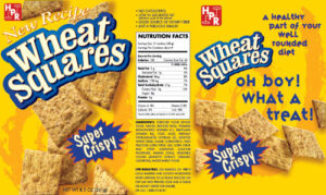 Wheat Squares Crackers