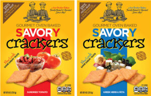 Savory Crackers - Feta & Tomato
