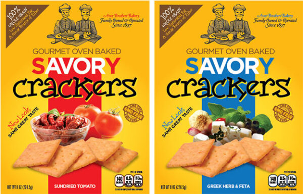 Savory Crackers - Feta & Tomato
