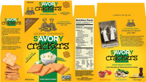 Savory Crackers - Sour Cream & Onion