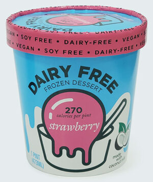 Dairy Free Strawberry Ice Cream - Pint