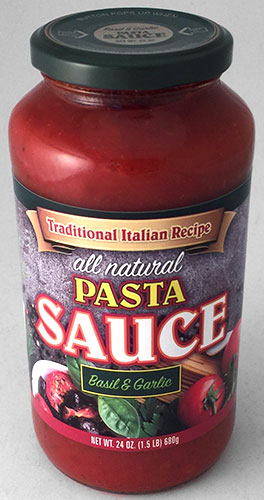 Pasta Sauce - Basil Garlic