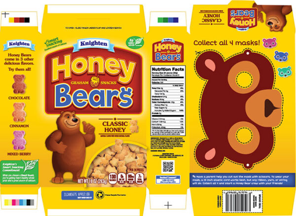 Honey Bears Graham Snack