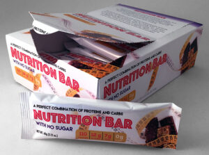 Nutrition Bar - No Sugar (Empty Box)