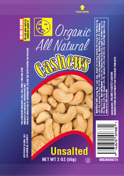 Cashews Snack Bag