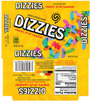 Dizzies Chewy Fruit Candies