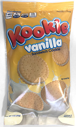 Kookie - Sandwich Cookie - Vanilla