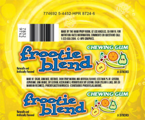 Frootie Blend Chewing Gum
