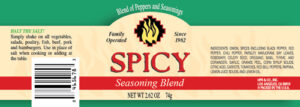 Spicy Seasoning Blend