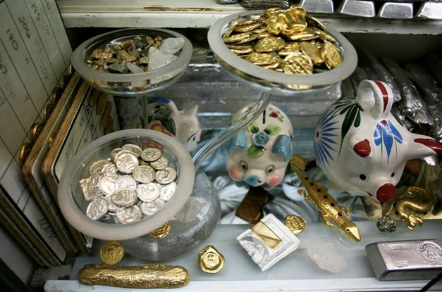 Antique Coins, Gold Bars & Paper Money