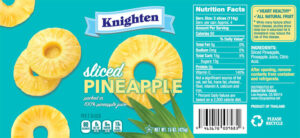 Knighten Pineapple Can