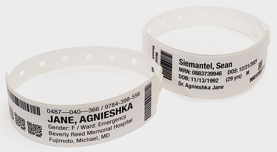 Medical Hospital Wristbands