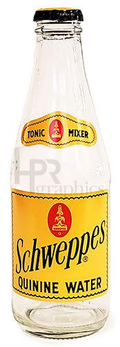 Soda - Schweppes Tonic Bottle - 1960