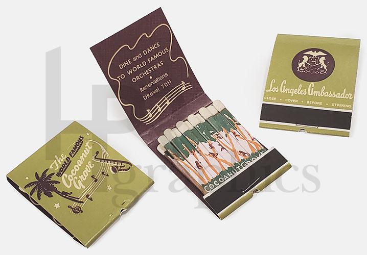 Matchbook - Cocoanut Grove - 1950s