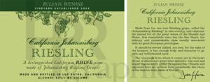 Wine - Riesling - 1970s