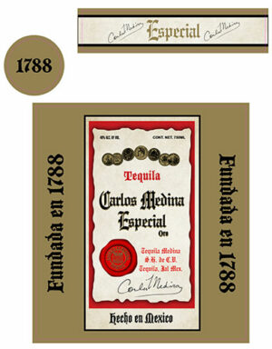 Liquor - Garcia Tequila - 1970s