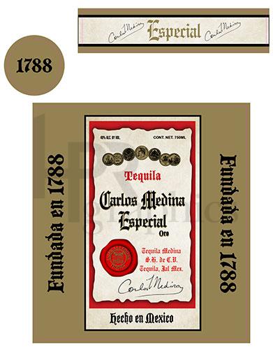 Liquor - Garcia Tequila - 1970s