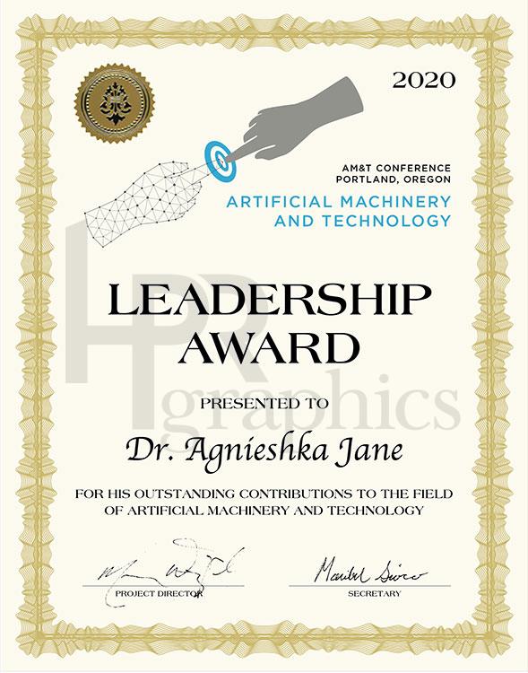 Leadership Award - 03