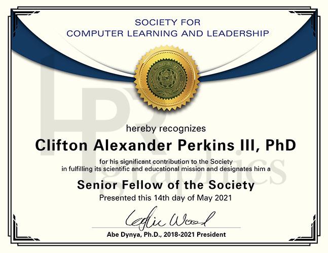 Senior Fellow Certificate