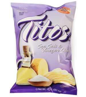 Chip Bag - Titos - Salt & Vinegar